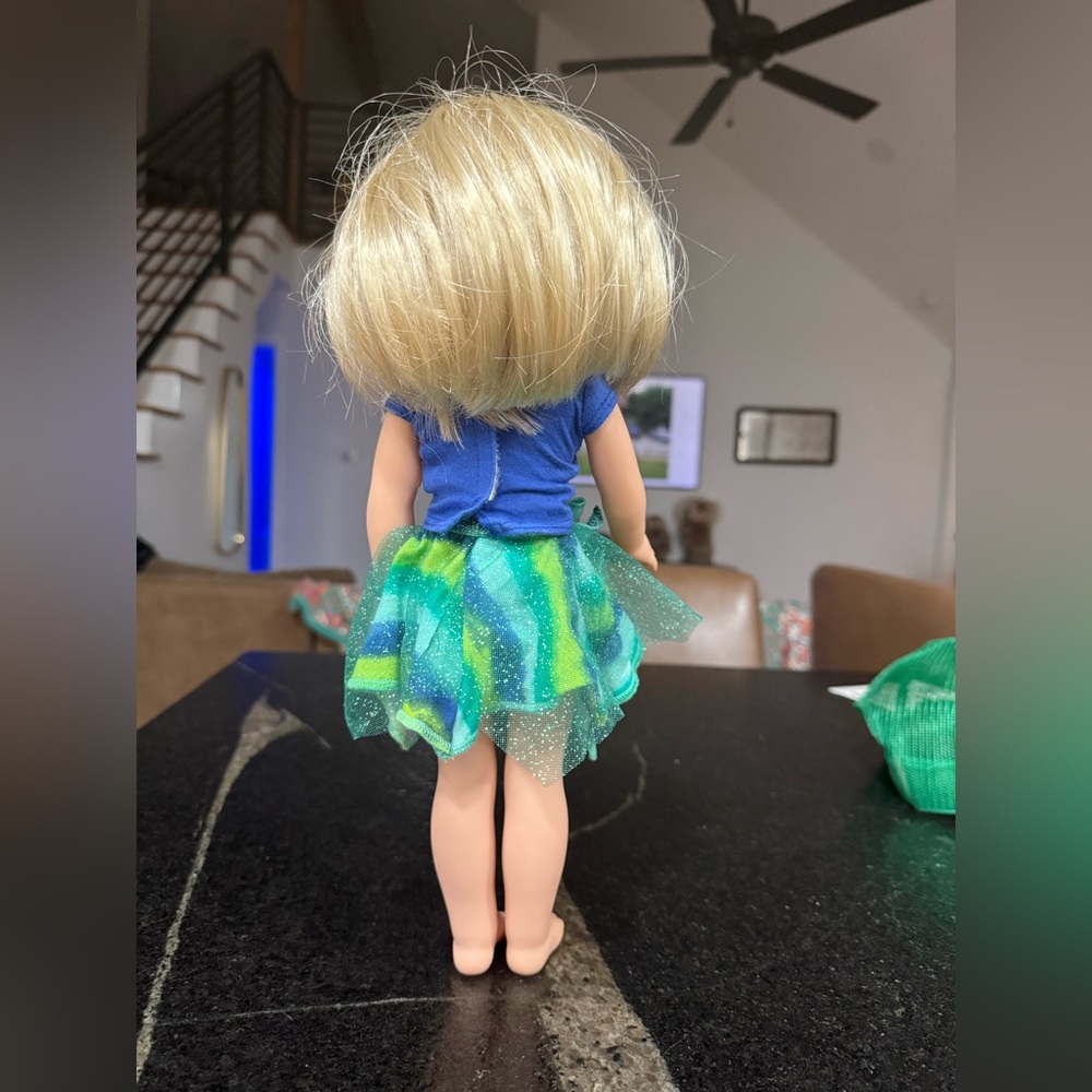 American Girl WellieWishers Camille Doll – 14.5” Blonde Blue Eyes - Picture 9 of 13